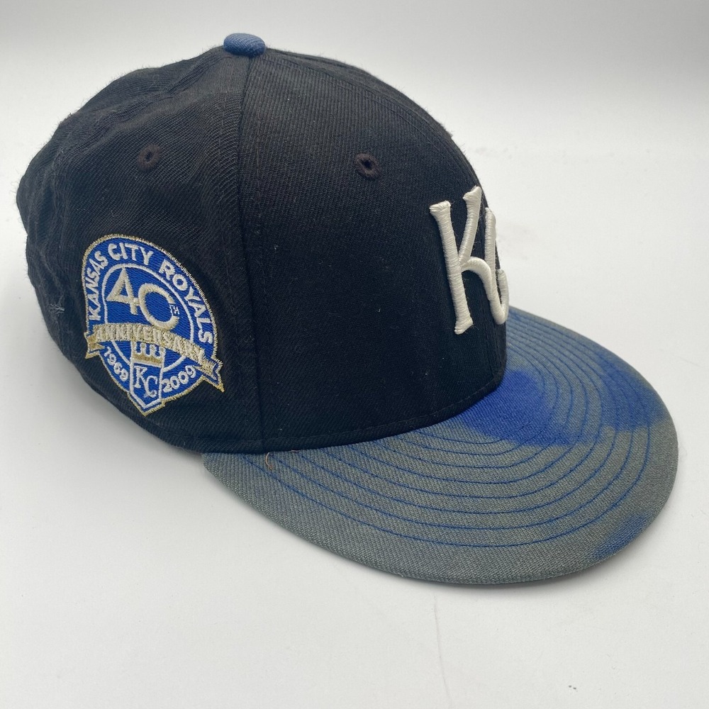 Kansas City Royals Faded Washed Out New Era Hat 9Fifty‎  SnapBack Hat One Size
